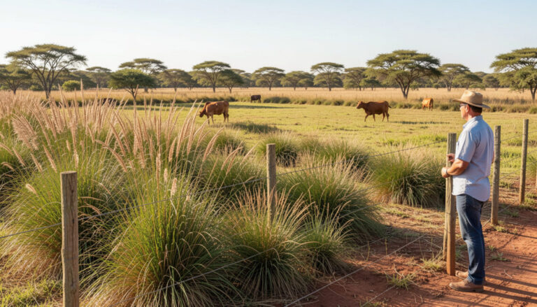 Capim-Andropogon ou Buffel: Qual Suporta Melhor a Seca?