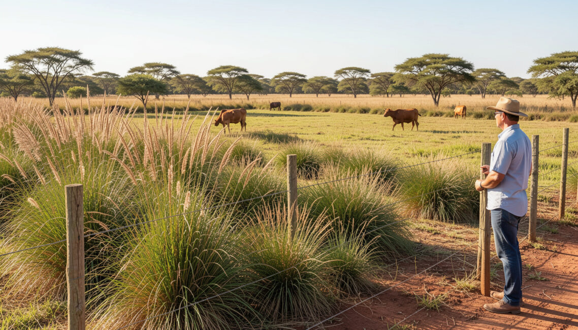 Capim-Andropogon ou Buffel: Qual Suporta Melhor a Seca?