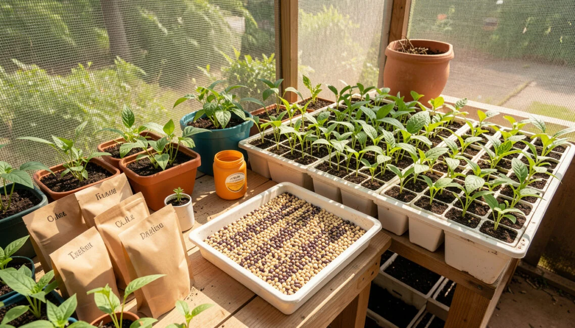 Como escolher sementes e cultivar