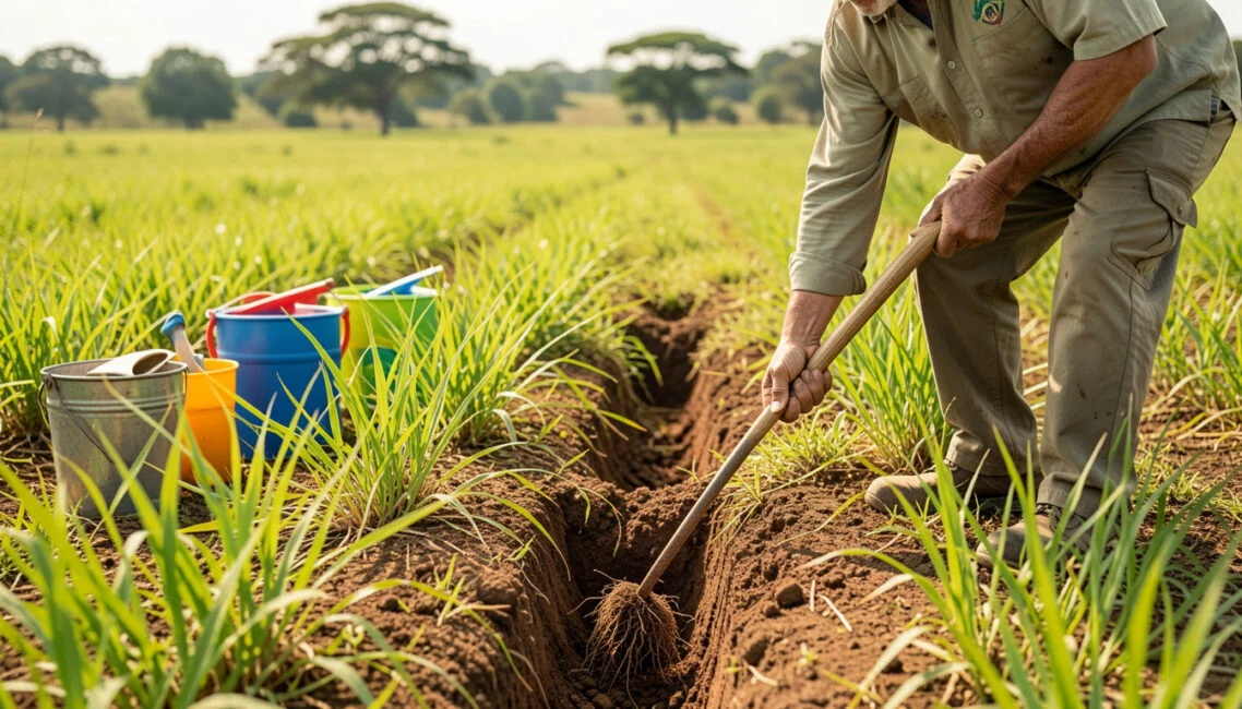 Que condições de solo e fertilidade favorecem o desenvolvimento?